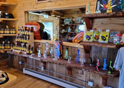 Mountain Annie's Ridgway CO Shop Counter | Mountain Annie's Cannabis Dispensary