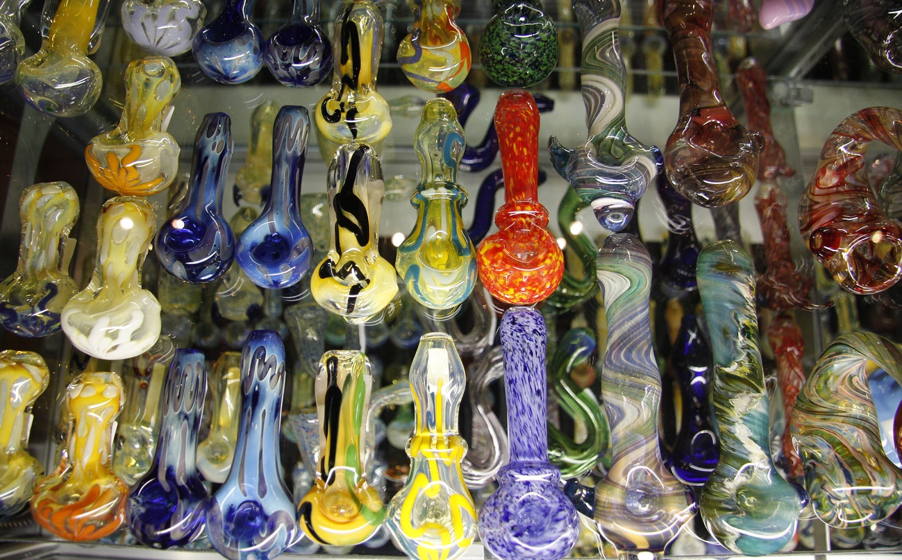 A Variety of Weed Pipes